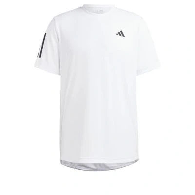 Image of adidas Performance CLUB 3STR Print Tshirt, Men&#039;s, Size: Large, White