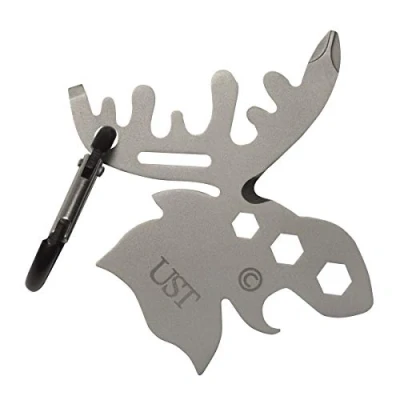 Image of ust Stainless Steel Tool A Long Multi Carabiner, Silver, One Size (20 02763)