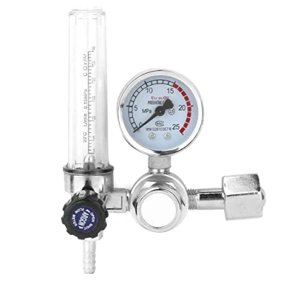 Image of FTVOGUE Argon CO2 Mig Tig Air Flow Meter Regulator Pressure Gauge Welder Parts Gas Reducer Welding Accessory