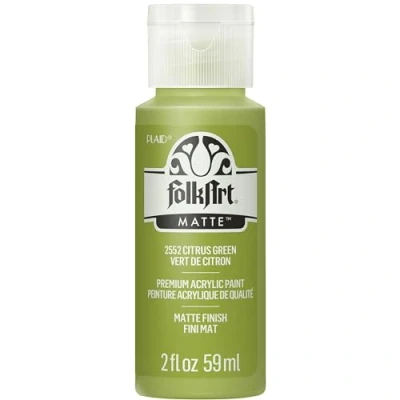 Image of Folk Art Acrylic Paint in Assorted Colors (2 Ounce), 2552 Citrus Green