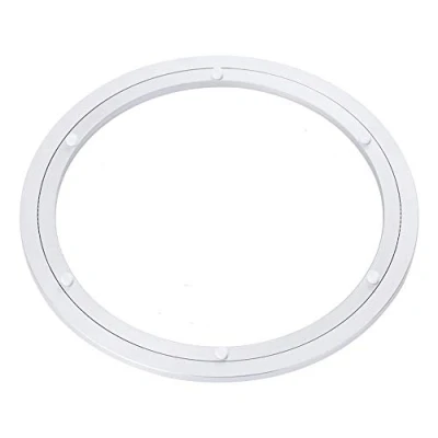 Image of NUZAMAS 200mm(8inch) Heavy Duty Aluminium Alloy Rotary Table Bearings Turntable Round Dining Smooth Swivel Plate for Tabletop Serving Trade Show Displays