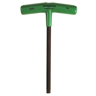 Image of BONDHUS, T55 x 218MM TORX T Handle HEX, TX55, 33055