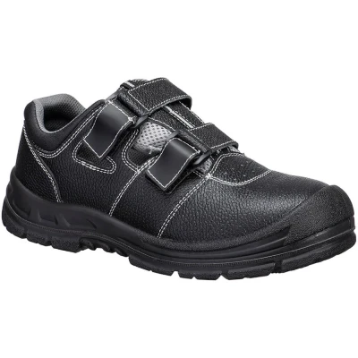 Image of Portwest Sandal S1P SR FO Black/Grey UK 3 EU 36