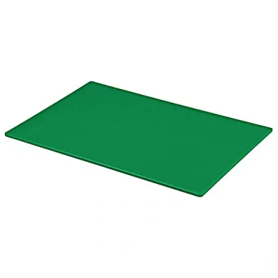 Image of Professional Large Chopping Board Catering Food Prep Cutting Colour Coded Green