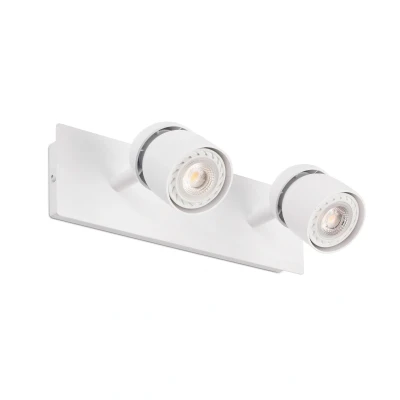 Image of Coco Twin Spotlight Wall Lamp White 2x GU10