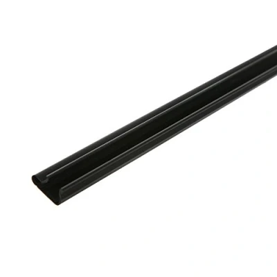 Image of 23 X SLATWALLSlatSlotSLATTED Wall Board PlasticPVC ClipSlidePush in Inserts (Black)
