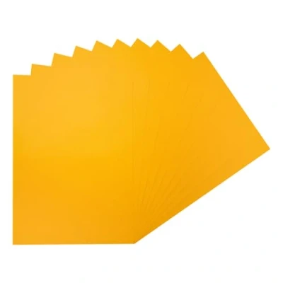 Image of Pack of 100 A4 Fluorescent Orange Coloured Paper 75gsm Sheets