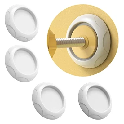 Image of WUBAYI 4Pcs Silicone Safety Gate Wall Protector Saver Stair for Baby Extension