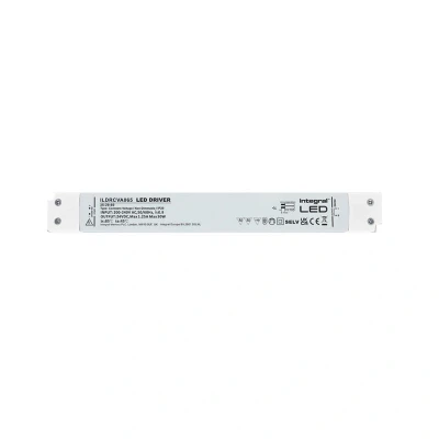 Image of LED Driver Long &amp; Slim Non Dimmable 24V DC IP20 30W Integral