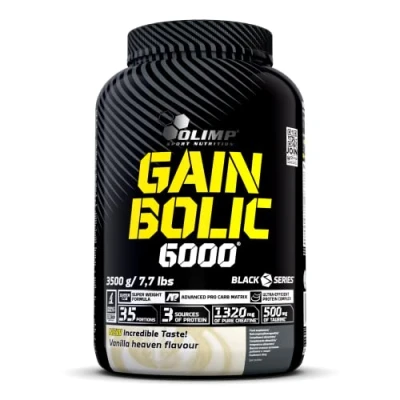 Image of Olimp Labs Gain Bolic 6000 Powder, Vanilla Flavour, 3.5 kg