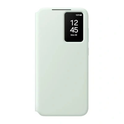 Image of Samsung Smart View PC Book Case Green Galaxy S24 FE