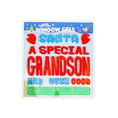 Image of Personalised Window Gels (Special Grandson)