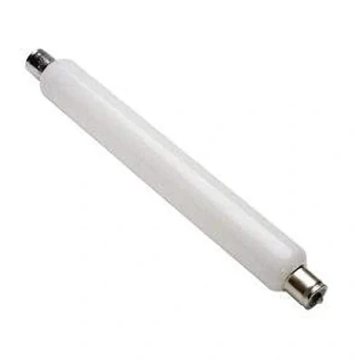 Image of Crompton 60W 221mm S15 Double Ended Tubular Bulb Opal Single