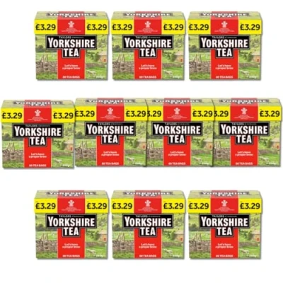 Image of tea Bags Of Yorkshire bulk packs (10x80 (total 800 bags))