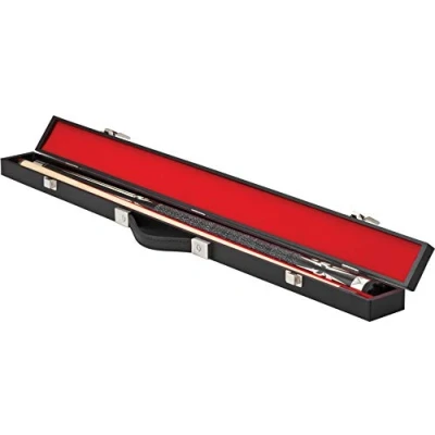 Image of Casemaster by GLD Products Deluxe Billiard/Pool Cue Hard Case, Holds 1 Complete 2 Piece (1 Butt/1 Shaft), Black
