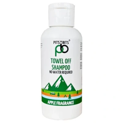 Image of Pits and Bits Rinse Free Shampoo, Apple Fragrance, No Additional Water Or Rinsing Required 100ml