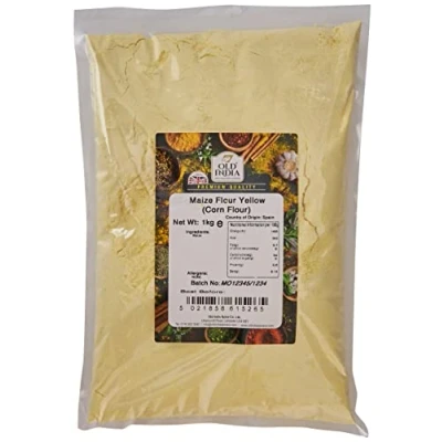 Image of Old India Maize Flour Yellow (Corn Flour) 1kg