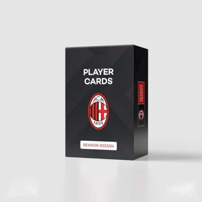 Image of SUPERCLUB AC Milan player cards 2023/24 expansion The football manager board game