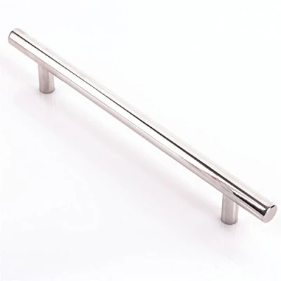 Image of 220mm Length Brushed Nickle T Bar Pull Handle