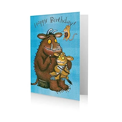 Image of Gruffalo Official Birthday Card, &amp; Baby Mouse