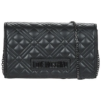 Image of Love Moschino Smart Daily BAG Clutch, Women&#039;s, Size: One Size, Nero
