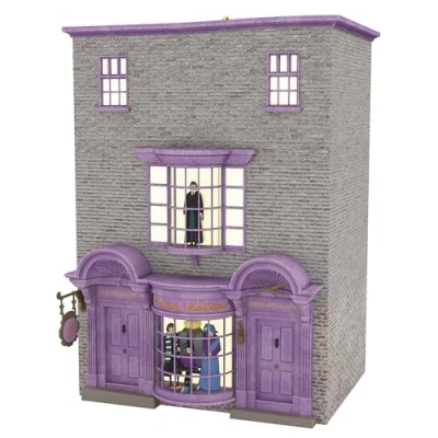 Image of Hallmark Keepsake Christmas Ornament 2024, Harry Potter Madam Malkin&#039;s Robes for All Occasions, Gifts Fans