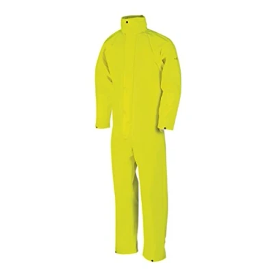 Image of SIOEN 4964A2F01FY1S Montreal Rain Coverall, Small, Yellow