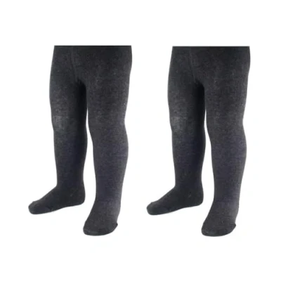 Image of OnlyBee Plain Baby Cotton Rich Stretch Tights, Soft Poly Blend, 0 24 Months (UK, Age, 6 Months, 12 Grey)