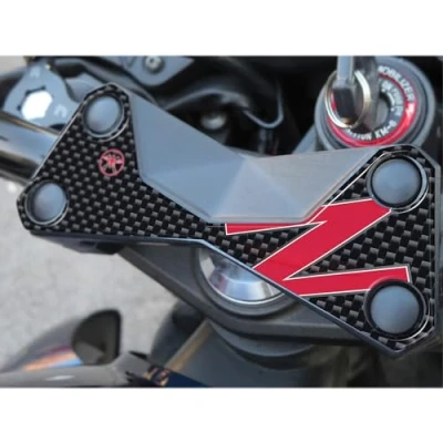 Image of labelbike 3D Resin Sticker Decoration and Protection of Motorcycle Fork Plate compatible with KAWASAKI Z750 Z1000