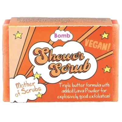 Image of Bomb Cosmetics Vegan Shower Body Scrub Triple Butter (100g, Mother of Scrubs)