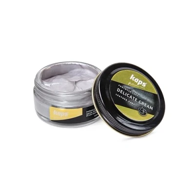 Image of Kaps Shoe Care Cream, Intensive Leather and Nourishing, Delicate (403 brilliant silver)