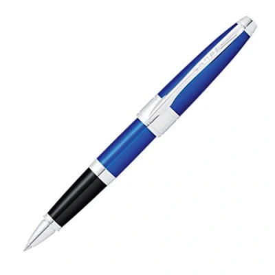 Image of Cross Apogee Translucent Blue Lacquer Rollerball Pen