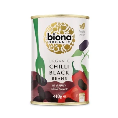 Image of Biona Organic Black Bean Chilli 410g (Pack of 6)