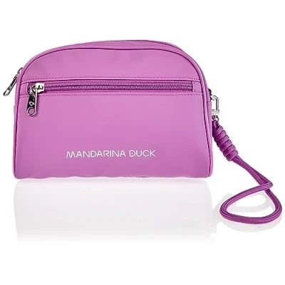 Image of Mandarina Duck Women&#039;s Utility Pouch, Mulberry, Taglia Unica