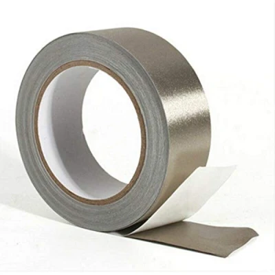 Image of SENRISE Conductive Adhesive Tape, Insulating Tape Shielding Isolated Radiation Proof Plain Cloth Fabric for laptop, Cable, lcd, Mobilephone EMI Masking, 50mm x 20m