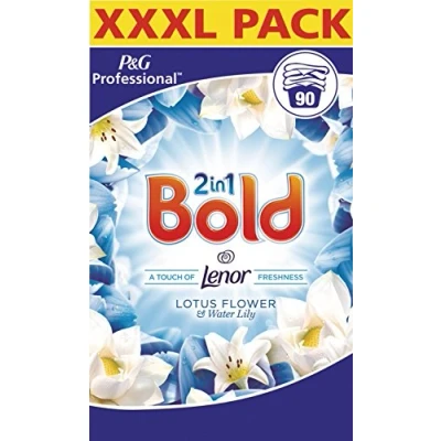Image of Bold Professional Washing Powder Lotus Flower &amp; Water Lilly 90 Scoop