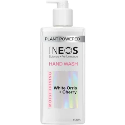 Image of INEOS Skin Science With Provitamin B5 Hand Wash White Orris + Cherry SkinActiv Cooling Tech™ Plant Powered 500ml