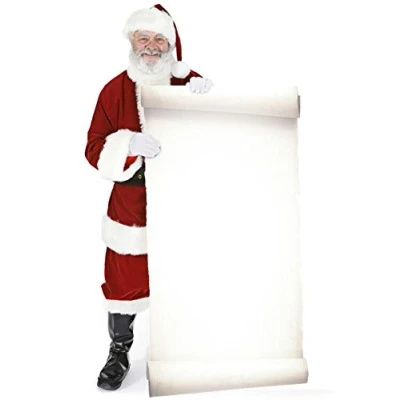 Image of STAR CUTOUTS SC16 Cut Out of Santa Claus with Large Sign Board