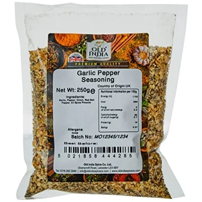 Image of Old India Garlic Pepper Seasoning 250g