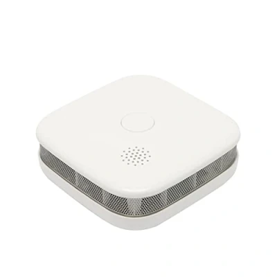 Image of Daewoo Interconnected Smoke Alarm, 85db With Led Light, Battery Included, Low Warning, Test/Hush Mode, Mounting Plate Screws And Adhesive Pad Compatible Alarms Of Its Type