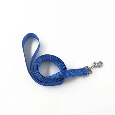 Image of MCKhome 2M Nylon Dog Leash Basic Leashes Pet Traction Training Rope Soft Durable for Small Medium Large Dogs Walking Running Lead (Blue)
