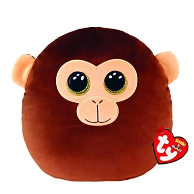 Image of TY Toys Squish a Boo Brown Monkey Dunston 20 CM (2009312)