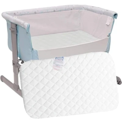 Image of Brillars Next to me chicco Deluxe Crib Mattress Compatible Bedside Next2Me (83 x 50 5 cm)