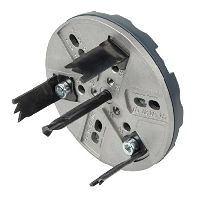 Image of wolfcraft Adjustable Hole Saw, for Spotlights I 5986000 preparing recessed Spotlight installations