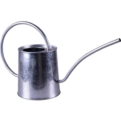 Image of St Helens Home and Garden 1.75 Litre Easy Hold Light Weight Metal Watering Can For Outdoor Indoor Use on Flowers Gardens With extra Long spout