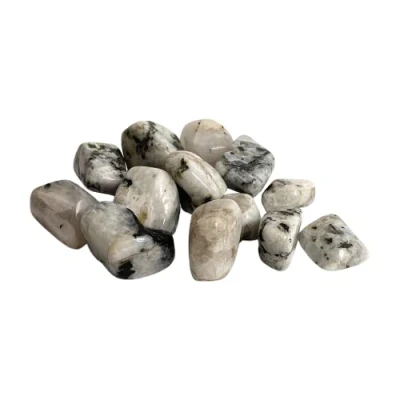 Image of VIE Tumbled Crystals, 250g Pack, Rainbow Moonstone