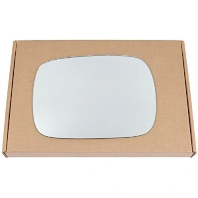 Image of Less4spares Wing Mirror Glass Left Compatible with Volvo XC90 2001 2006 STICK ON Passenger Near Side Convex
