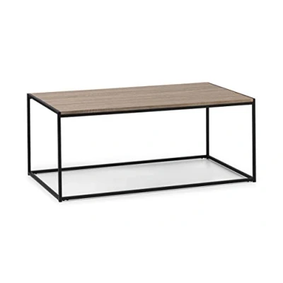 Image of Julian Bowen Tribeca Coffee Table, Sonoma Oak/Black