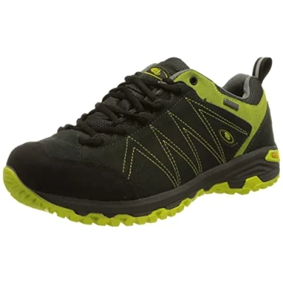 Image of Brütting Unisex Mount Kapela Low Cross Country Running Shoe, Gray Lemon, 8 UK