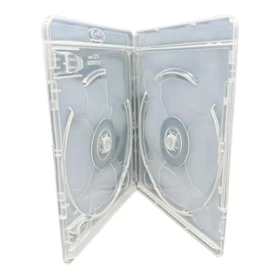 Image of 50 x AMARAY VORTEX Eco Lite Double 3D Clear 2 disc Blu ray cases in Dragon Trading Packaging